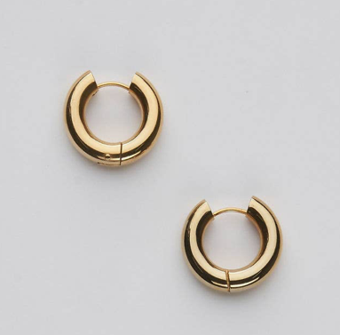 Gold Mini Hoop Earrings