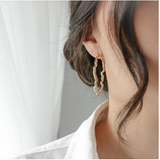 Lily Silver Hoop Earrings