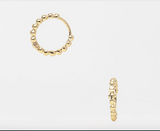 Neli Gold Mini Hoops Earrings